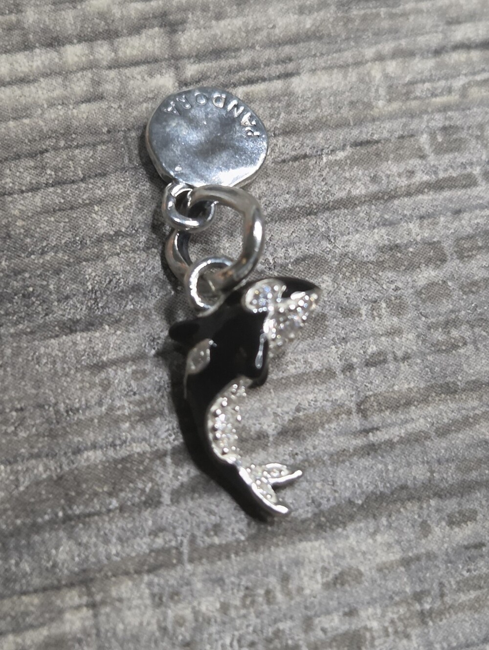 Authentic Pandora Orca Dangle Charm Sterling silver